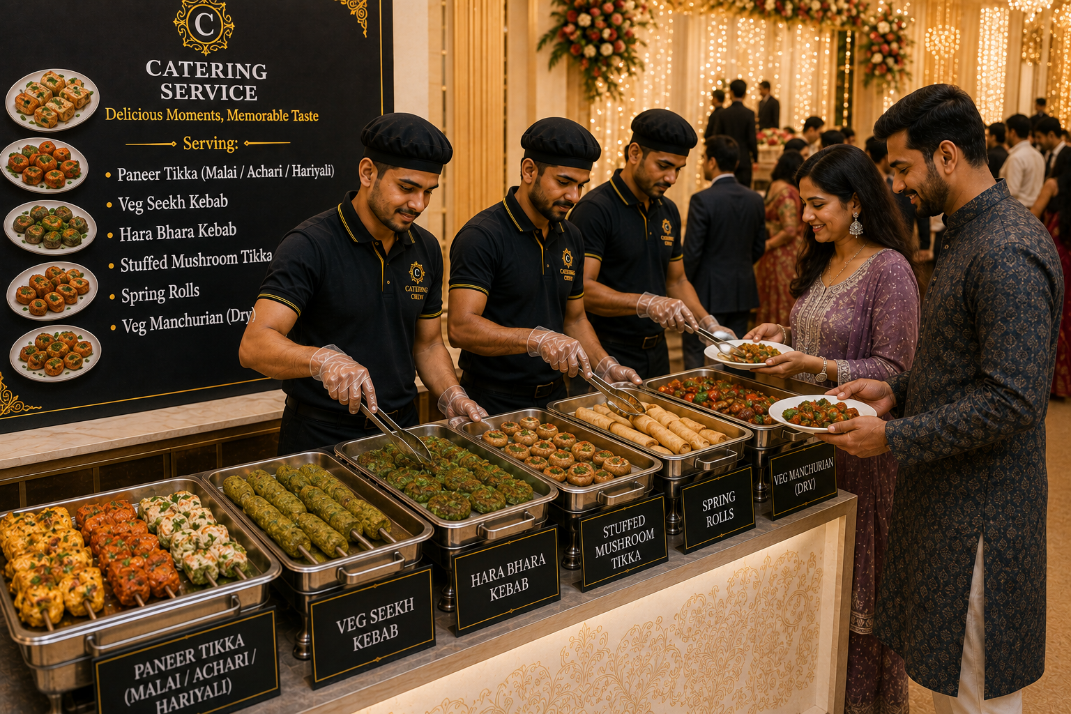 Live Mocktail & Starter Stall